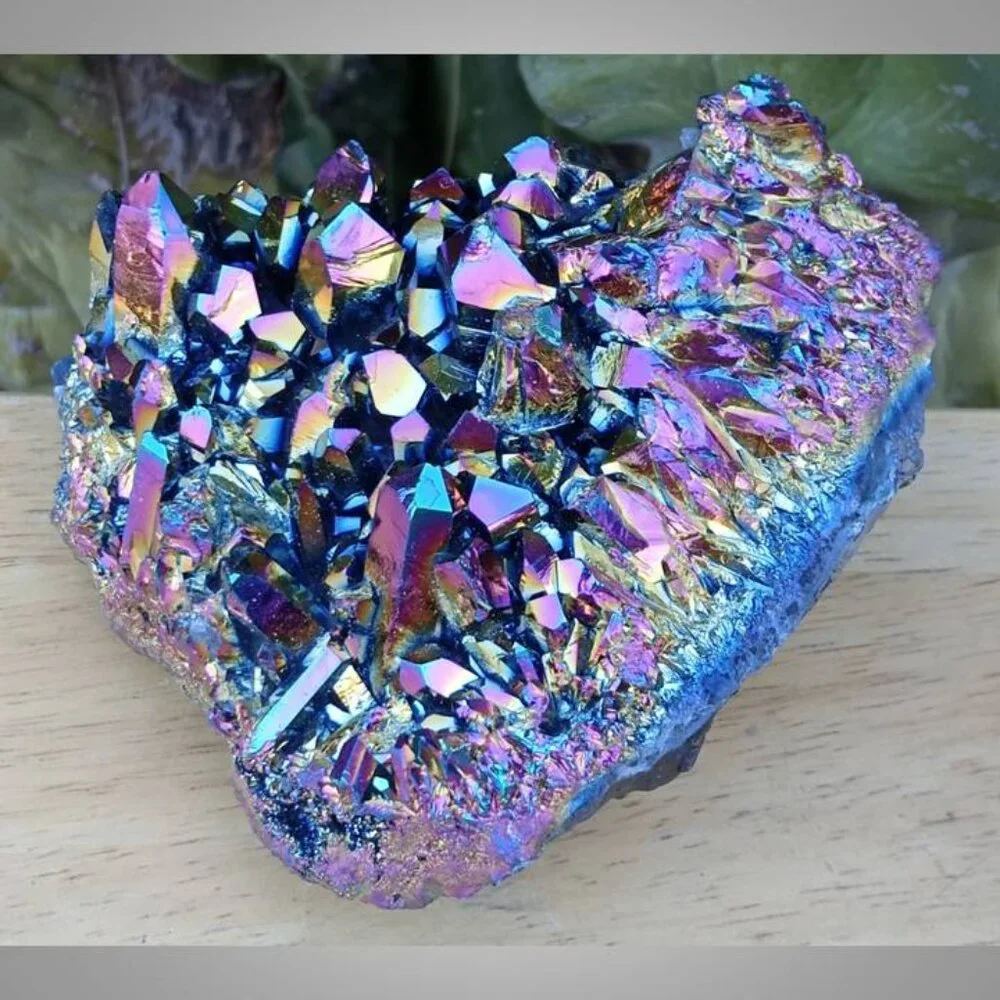 TITANIUM DRUSY / DRUZE stone crystal mineral chunk 01